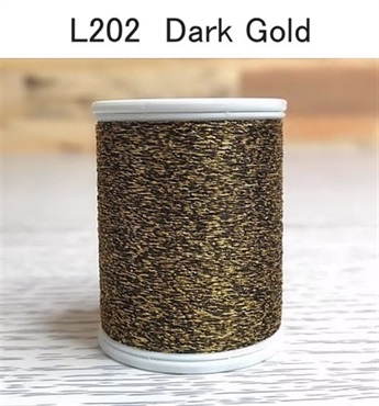 ジャストエース LAME THREAD（ラメスレッド）(L202　Dark Gold)